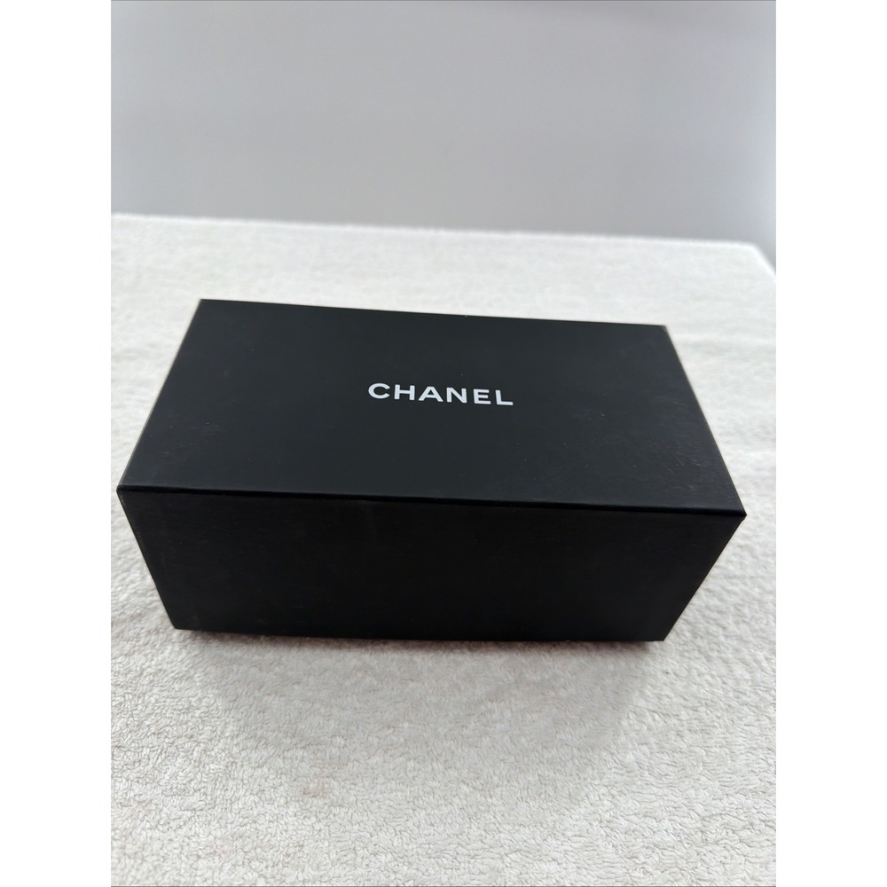 Chanel Box Gift Box Authentic 7.5" X 4" X 3.5" LUXURY  EMPTY BOX ONLY 2-piece
